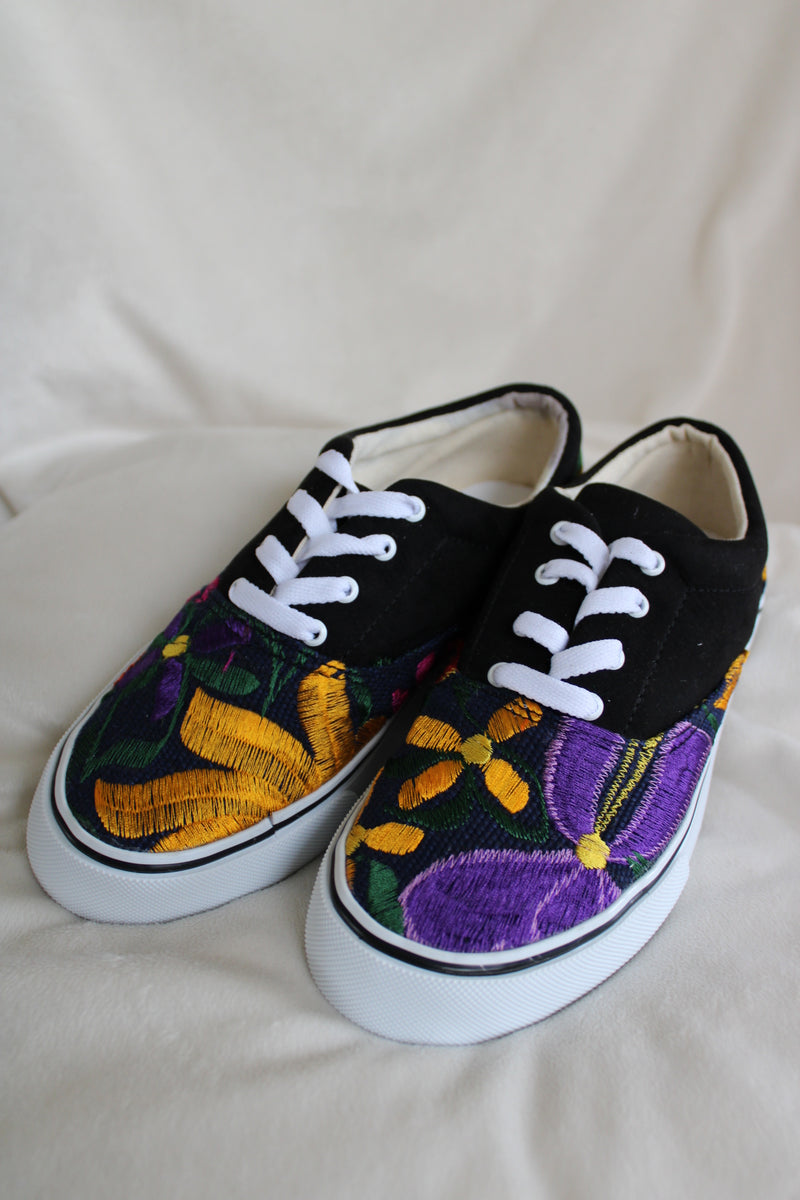 Vans Custom Vans Bordado Flores Esperanza Tenis Bordados – Shop Raíces
