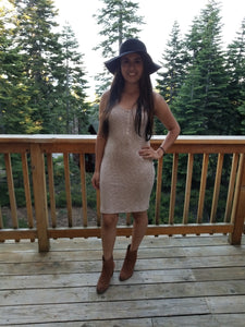 Sunflower Dress (Tan)