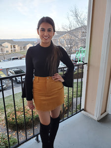 I'm Obsessed Corduroy Skirt