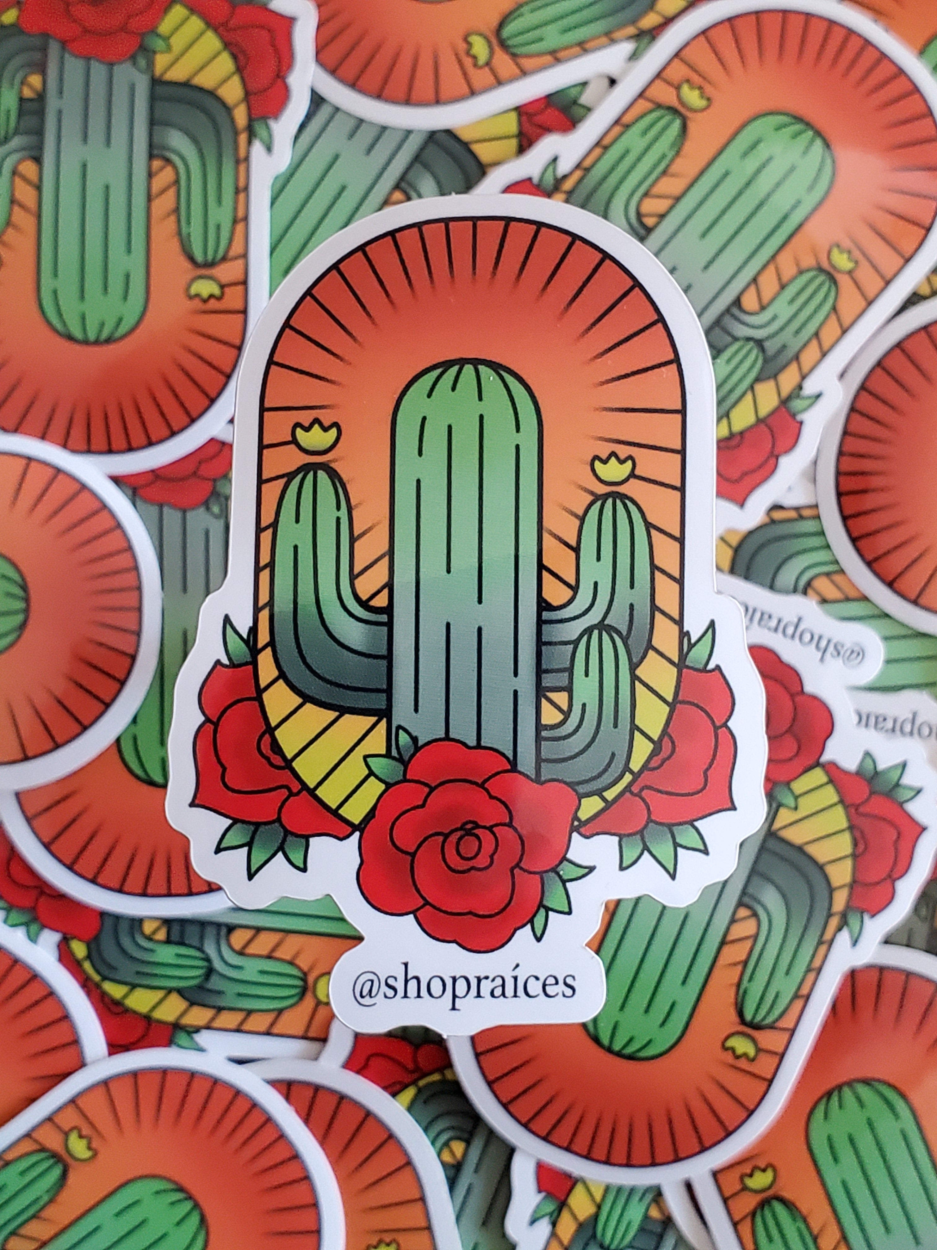 Shop Raíces Sticker