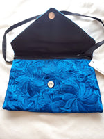 Load image into Gallery viewer, Boss Babe Clutch (Blue)
