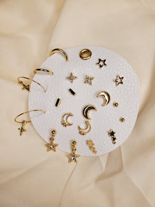 Assorted Gold Earring Set