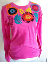 Load image into Gallery viewer, Make a Move Long Sleeve Top (Fuchsia)
