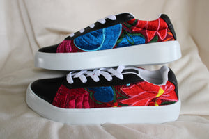 Alegria Tenis Bordados (Black)
