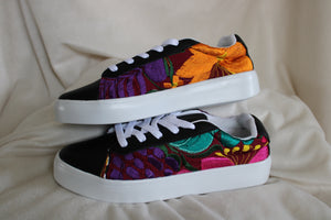 Alegria Tenis Bordados (Black)