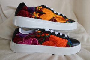 Alegria Tenis Bordados (Black)