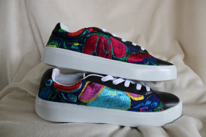 Alegria Tenis Bordados (Black)