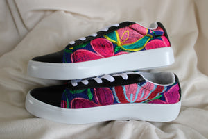 Alegria Tenis Bordados (Black)