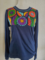 Load image into Gallery viewer, Make a Move Long Sleeve Top (Navy)
