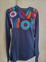 Load image into Gallery viewer, Make a Move Long Sleeve Top (Navy)
