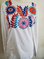 Load image into Gallery viewer, Make a Move Long Sleeve Top (White)
