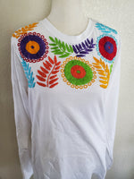 Load image into Gallery viewer, Make a Move Long Sleeve Top (White)
