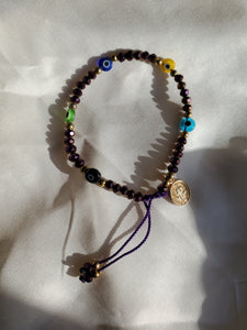 Muchos Ojos Bead Bracelet
