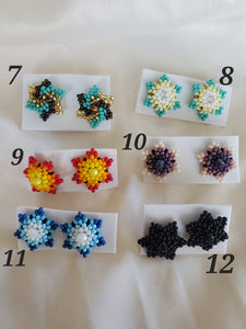 Calma Stud Earrings (Stars)