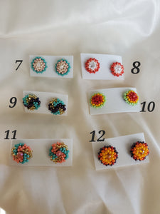 Calma Stud Earrings (Circles)