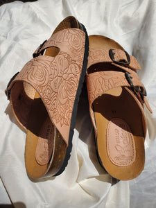 Ana Rosa Huaraches (Tan)